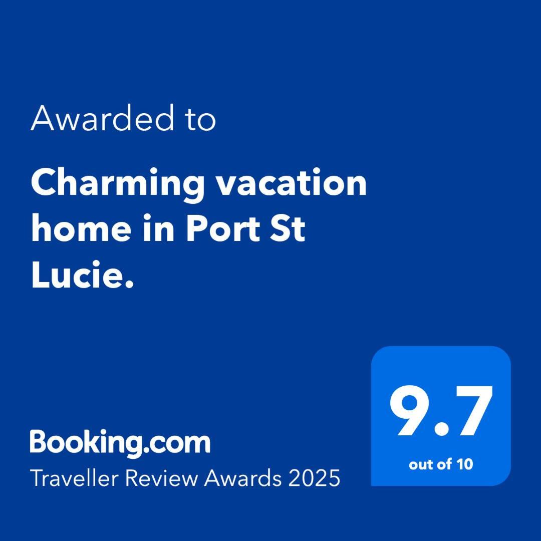 Charming Vacation Home In Port St Lucie. Port St. Lucie 외부 사진